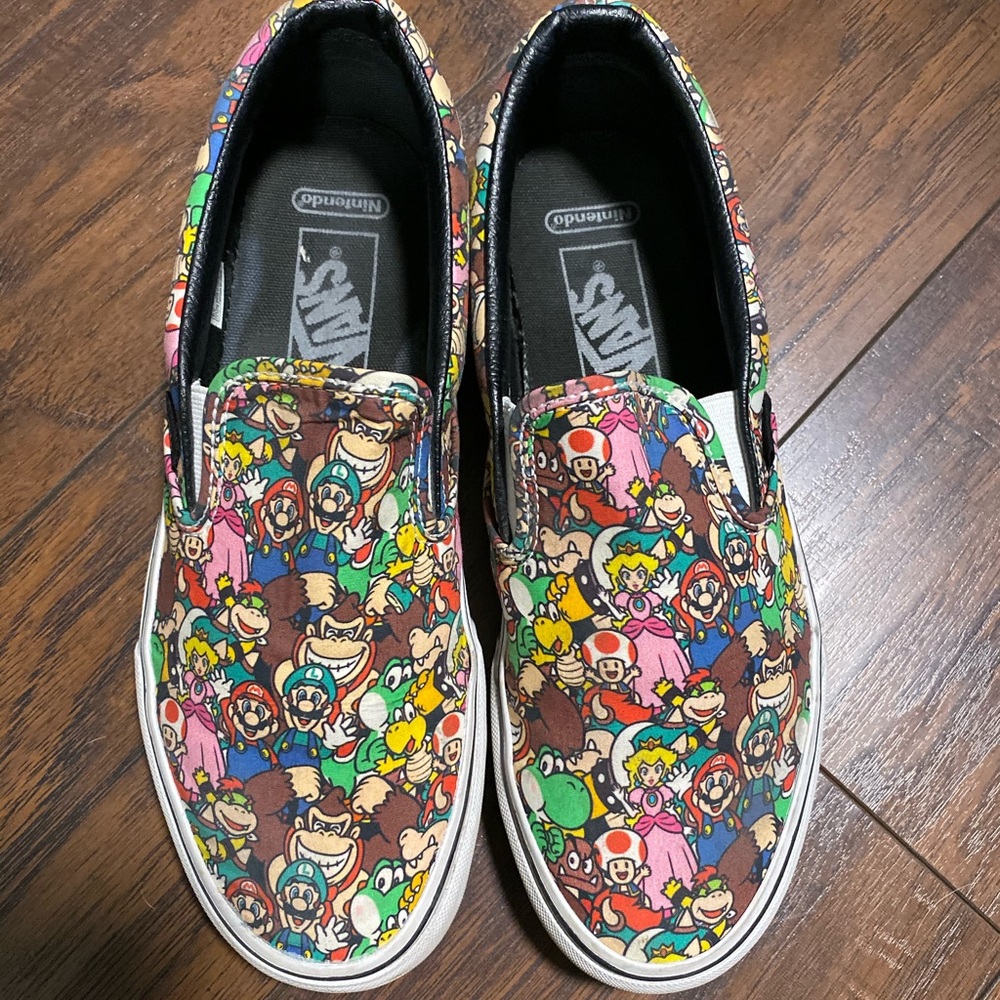 Nintendo Vans Slip-Ons, Limited Edition